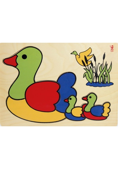 Ördek Ahşap Puzzle
