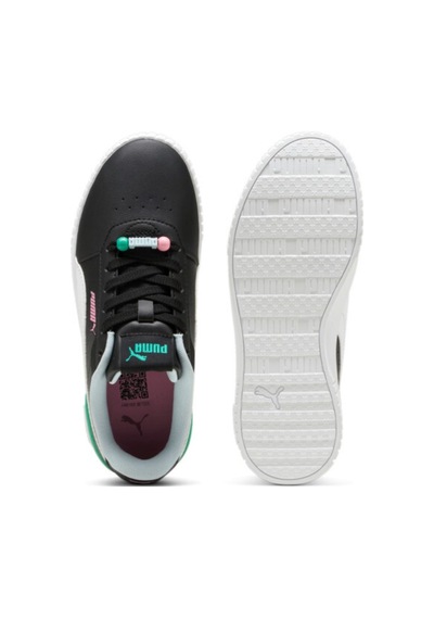 Puma Carina 2.0 Pearls Jr 398477-02 Sneaker Unisex Spor Ayakkabı Siyah