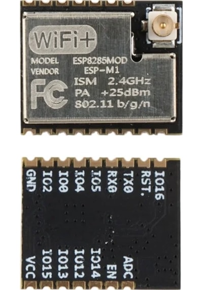 Esp8285-m1 Wifi Modülü 2.4ghz Kablosuz Alıcı Verici Ipex Anten Girişli Haberleşme Kartı
