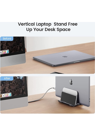 Orico Alüminyum Notebook Apple Uyumlu MacBook Dikey Masaüstü Standı