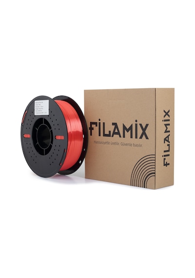 Filamix Silk Pla Kırmızı Filament 1.75mm 1 Kg
