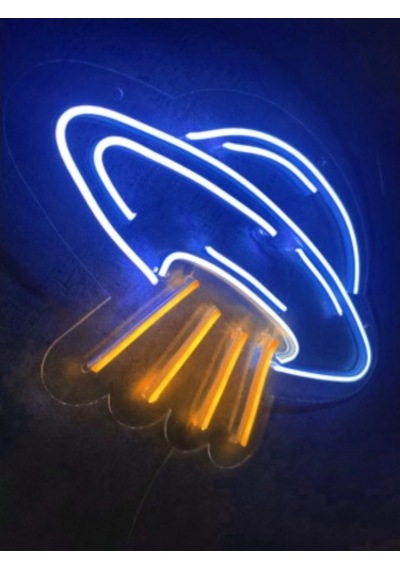 Ufo Neon Led Tabela Neon Yazı Neon Dekoratif Duvar Aydınlatması (540026467)