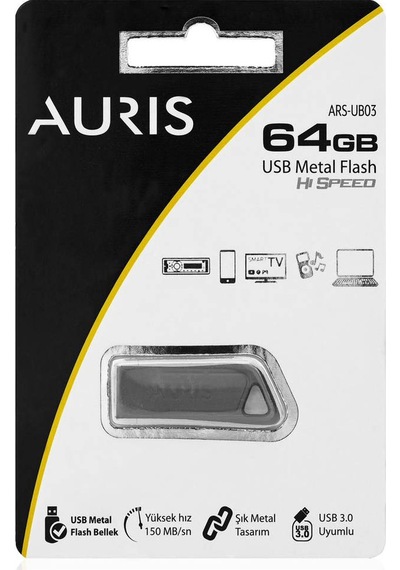 Lenipa Auris 64 Gb Usb 3 0 Uyumlu Metal Flash Bellek New Edition