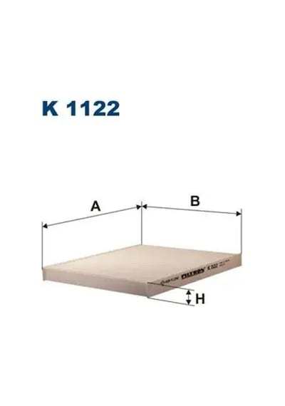 Fıltron K1122 Polen Filtresi 1557375 1751197 46723321