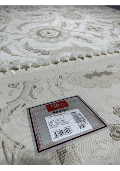 Tiffany Halı Sentez 7004 AV 150x230 Krem Kahve 4 M2 İnce Halı !
