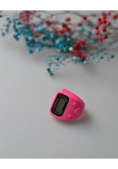 Mini Işıklı Zikirmatik Pembe Pembe