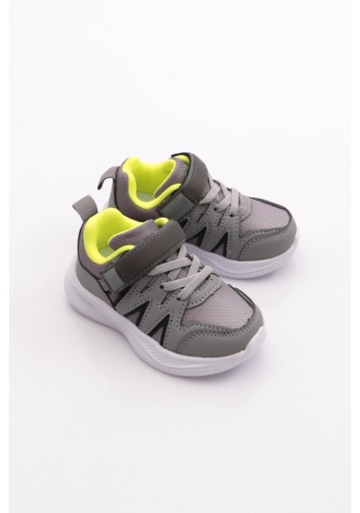 Marco Kids 09-26y905 Çocuk Bebe Işıklı Spor Ayakkabı Gri