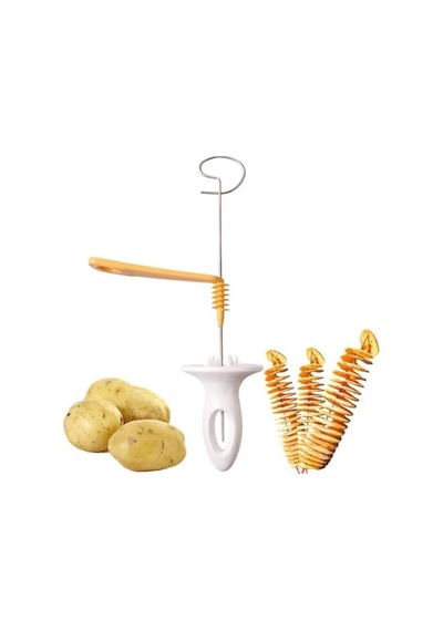 Evefix Çubukta Şekilli Twister Patates Cips Yapma Aparatı Aleti Diğer