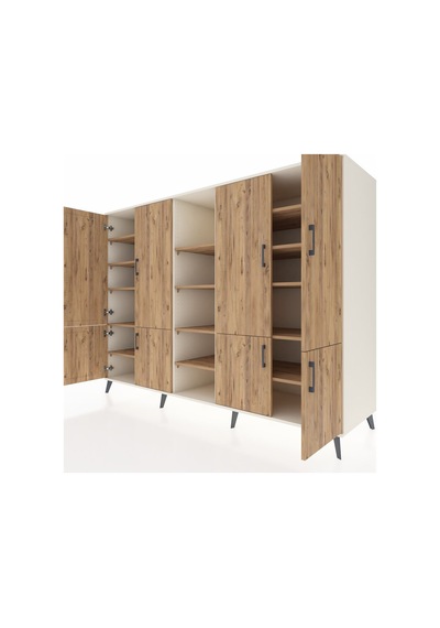 Kronos Dolap 14 Raflı 8 Kapaklı 220x59x163 Aytaşı-çam Atlas Çam - Aytası Kronos Dolap 14 Raflı 8 Kapaklı 220x59x163 Aytaşı-çam Atlas Çam - Aytası