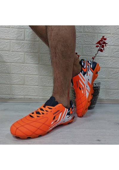 Kinetix Kamıkaze Ag Turuncu Krampon Çim Saha Futbol Ayakkabı 001