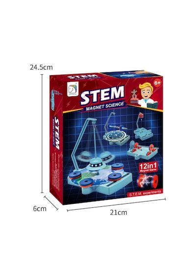 Manyetizma Deney Seti Tek Set 12 Deney Öğrenci Modeli