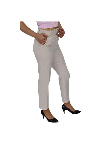 Kadın Kemerli Bilek Pantolon Bgl-st03690 001