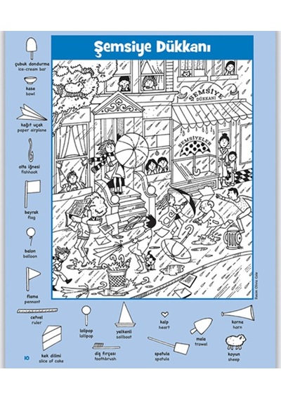 Jumbo Kitap Hidden Pictures Dikkat Geliştirme Serisi (444781257)