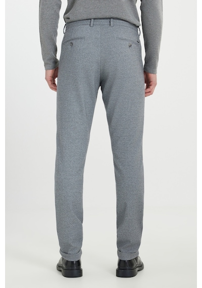 AC&Co / Altınyıldız Classics Erkek Grı Relax Fit Rahat Kesim Beli Bağlamalı Esnek Takım Elbise Pantolonu Gri