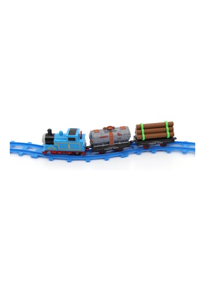 Thomas 11 Parça Pilli Raylı Trend Seti - Çocuk Tren Oyuncak Seti