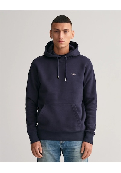 Gant Erkek Lacivert Regular Fit Kapüşonlu Sweatshirt-lacivert Lacivert