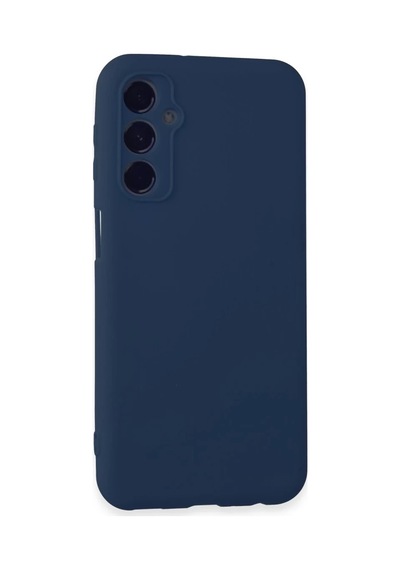 Samsung Galaxy Uyumlu   M34 5g Kılıf First Silikon - Lacivert