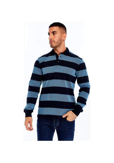 AR-MA Arma Erkek Örme Ribanalı Regular Fit Çizgili Polo Yaka Sweatshirt %95 Pamuk %5 Elastane K30554952902 Lacivert AR-MA Arma Erkek Örme Ribanalı Regular Fit Çizgili Polo Yaka Sweatshirt %95 Pamuk %5 Elastane K30554952902 Lacivert