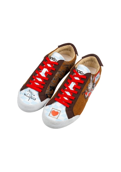 Kadın Vegan Deri Çok Renkli Sneakers - Alice İn Nowhere Tasarım