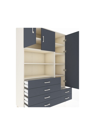Hyperion Dolap 9 Raflı 6 Çekmeceli 3 Kapaklı 132x44x195 Aytaşı-antrasit/antrasit Antrasıt/antrasıt Hyperion Dolap 9 Raflı 6 Çekmeceli 3 Kapaklı 132x44x195 Aytaşı-antrasit/antrasit Antrasıt/antrasıt