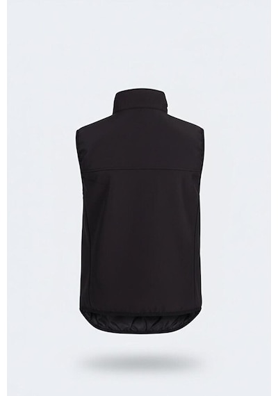 Vatan Tekstil Dik Yaka Slim Fit 3 Cepli Softshell Erkek Yelek Su İtici Kumaş Siyah Vatan Tekstil Dik Yaka Slim Fit 3 Cepli Softshell Erkek Yelek Su İtici Kumaş Siyah