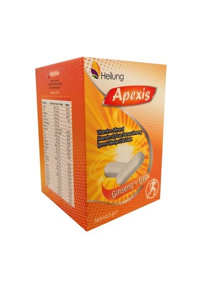 Apexis Multivitamin Tablet Ginseng+Q10 30 Tablet