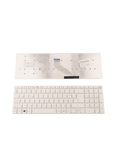 Packard Bell Tg71, Tg71Bm, Tg71-Bm Klavye Beyaz K-PB02