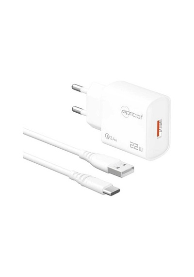 Şarj Adaptörü Kablolu Usb-a To Type-c 22w
