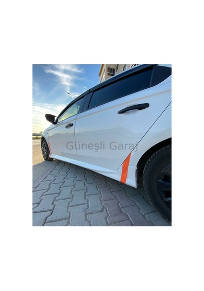 Kit Garaj Peugeot 301 Yan Marşpiyel Çift Plastik Boyasız