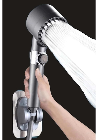 Znv Zenvia Mey İthalat Yeni Nesil Duş Başlığı Paslanmaz Çelik Masaj Etkili Ergonomik Tasarım Su Basınçlı Zn 446721
