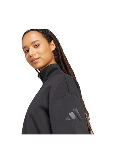 Adidas W All Szn Sl Qz Kadın Günlük Sweatshirt Jm1659 Siyah