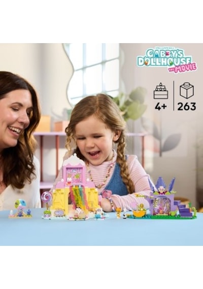 Lego Tatlı Şekerleme Dağı Ve Kedi Bahçesi Oyun Seti 4 Yaş Ve Üzeri