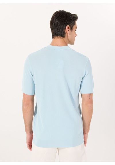 Fabrika Comfort Açık Mavi Erkek Regular Fit Jakarlı Raylon Karışımlı Kazak Fc5sm-kzk 2565 Fabrika Comfort Açık Mavi Erkek Regular Fit Jakarlı Raylon Karışımlı Kazak Fc5sm-kzk 2565