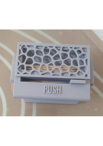 Masaüstü Diş Kürdanı Standı, Otomatik Kürdanlık, Kürdan Kutusu, Pratik Kürdan Saklama, Yüksek Kalite 3d Bask
