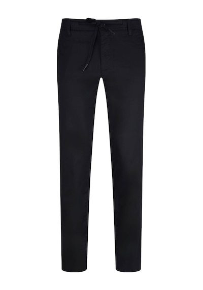 Hatemoğlu Siyah Regular Fit Yandan Cepli Pamuklu Jogger Pantolon