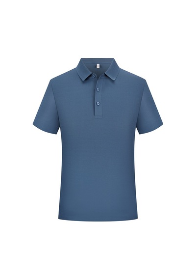 New Performance Premium Polo T-shirt 82.9% Nylon 17.1% Spandex Mavi