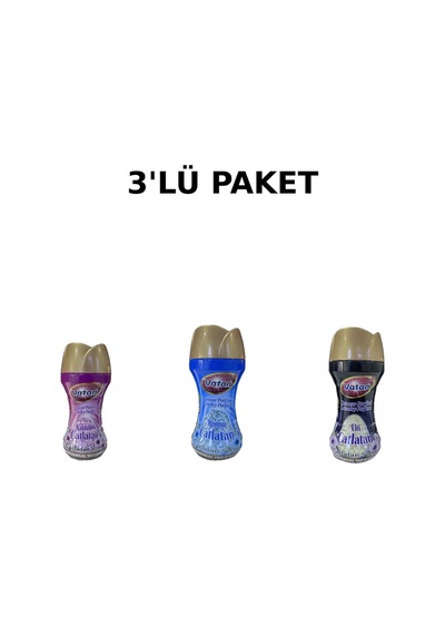 Çamaşır Parfüm Granül 3'lü Paket 20 3 60 Yıkama Tekli