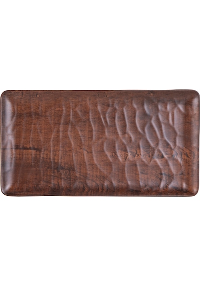 Mudo Home Wood Touch Dikdörtgen Sunum 32cm Kahverengi