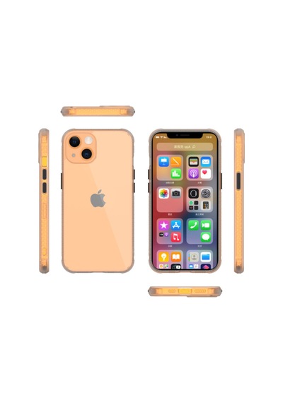 Apple iPhone Uyumlu 13 Mini Kılıf Miami Şeffaf Silikon - Şeffaf Bzsxx00 1