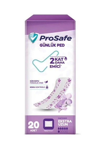 Prosafe Günlük Ped Extra Uzun 1200 Adet