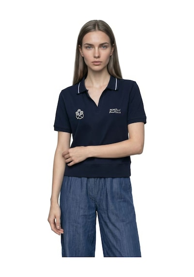 Regular Fit Kadın Polo K.kol Lacivert