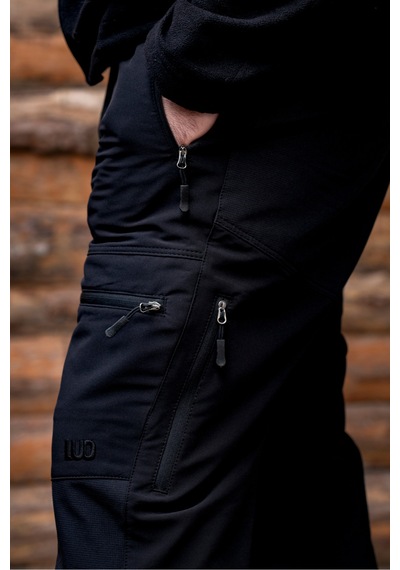 Luo Camp Air Dry Performans Outdoor Pant. Siyah