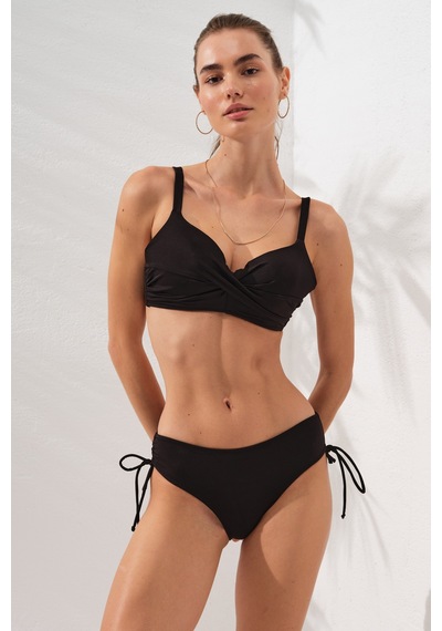 Pierre Cardin Sole Kaplı Toparlayıcı Bikini Siyah 231229 231229 Sıyah