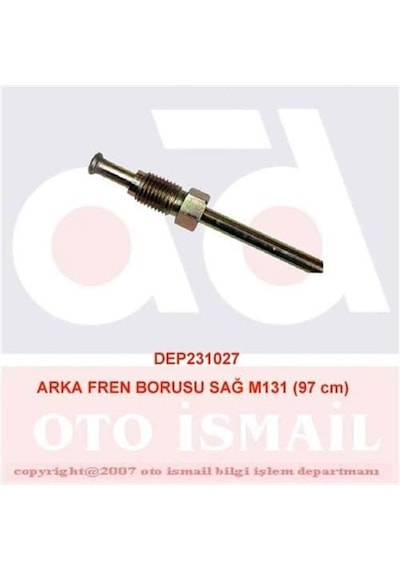 DEPAR 1027 Fren Borusu Arka Sağ Murat 131 97 Cm