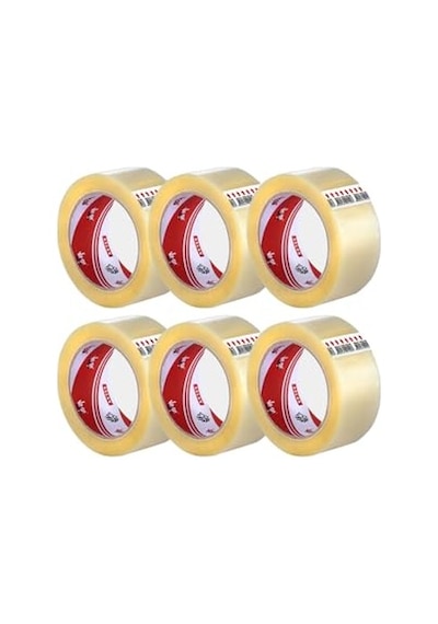 Vege Koli Bandı 45 X 100 Mt. Şeffaf 6'lı Aslan 10