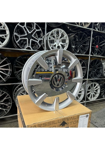 16 İnç 4x100 Beetle Disc Clio Symbol İ20 Civic Uyumlu Gümüş Jant