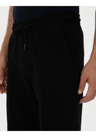Pierre Cardin Siyah Regular Fit Örme Şort 50310567-vr046