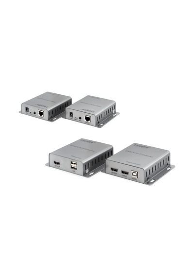 Hadron HDX1343 Hdmı Kvm Extender 200M - Gri