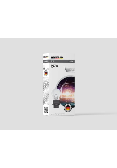 Plastik Duylu U.s.a Tip Ampül 12v 27w (10 Adet) - Wolfram 23156