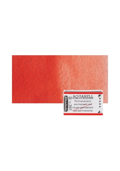 Schmincke Horadam Aquarell 1/1 Tablet 361 Permanent Red Seri 3